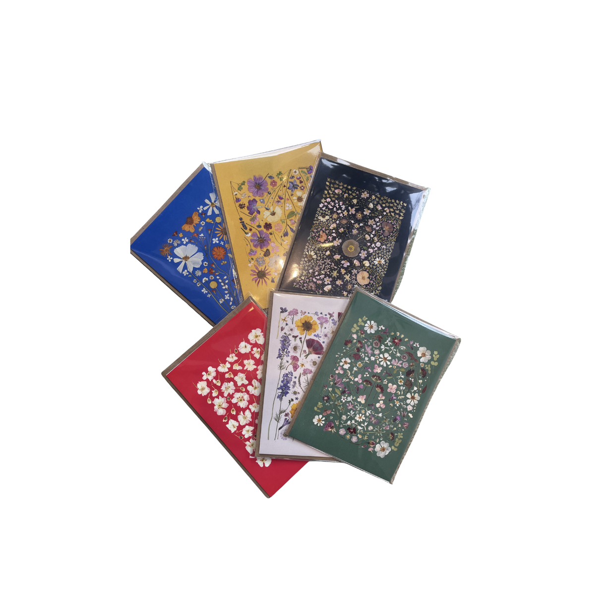 August Press Flower Greeting Cards